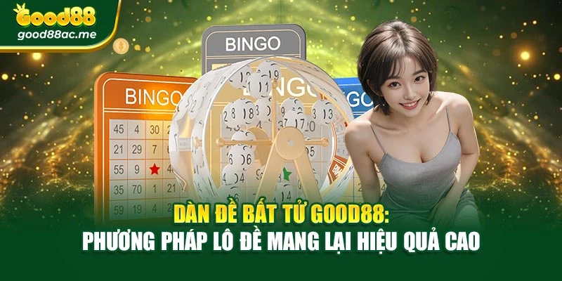 Dàn Đề Bất Tử Good88: Phương Pháp Lô Đề Mang Lại Hiệu Quả Cao