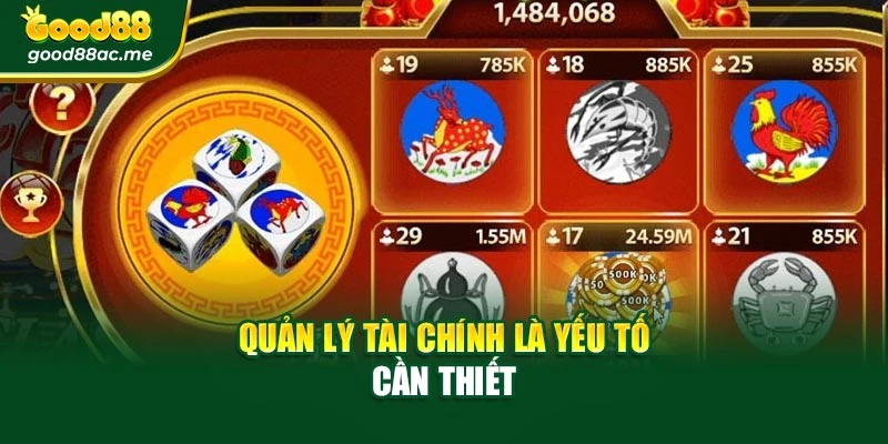 Quản lý về nguồn tài chính là yếu tố cần thiết
